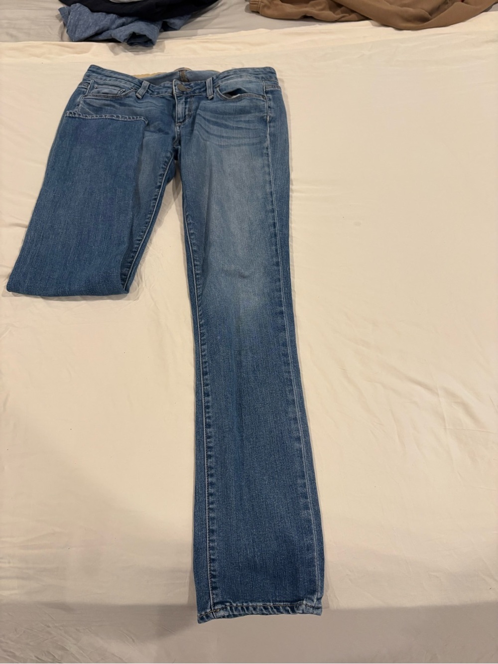 PAIGE JEANS SIZE 25 Blue Long - Picture 5 of 9